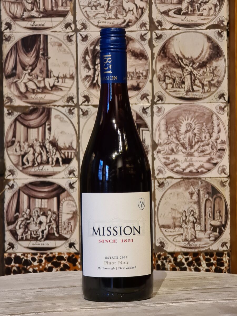 Mission Estate, pinot noir, Marlborough, Nieuw Zeeland